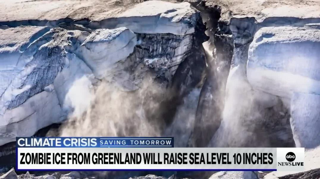 Study shows ‘zombie ice’ from Greenland raising sea levels